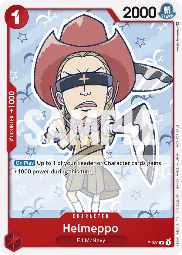 Image of Helmeppo (One Piece Film Red) [One Piece Promotion Cards]