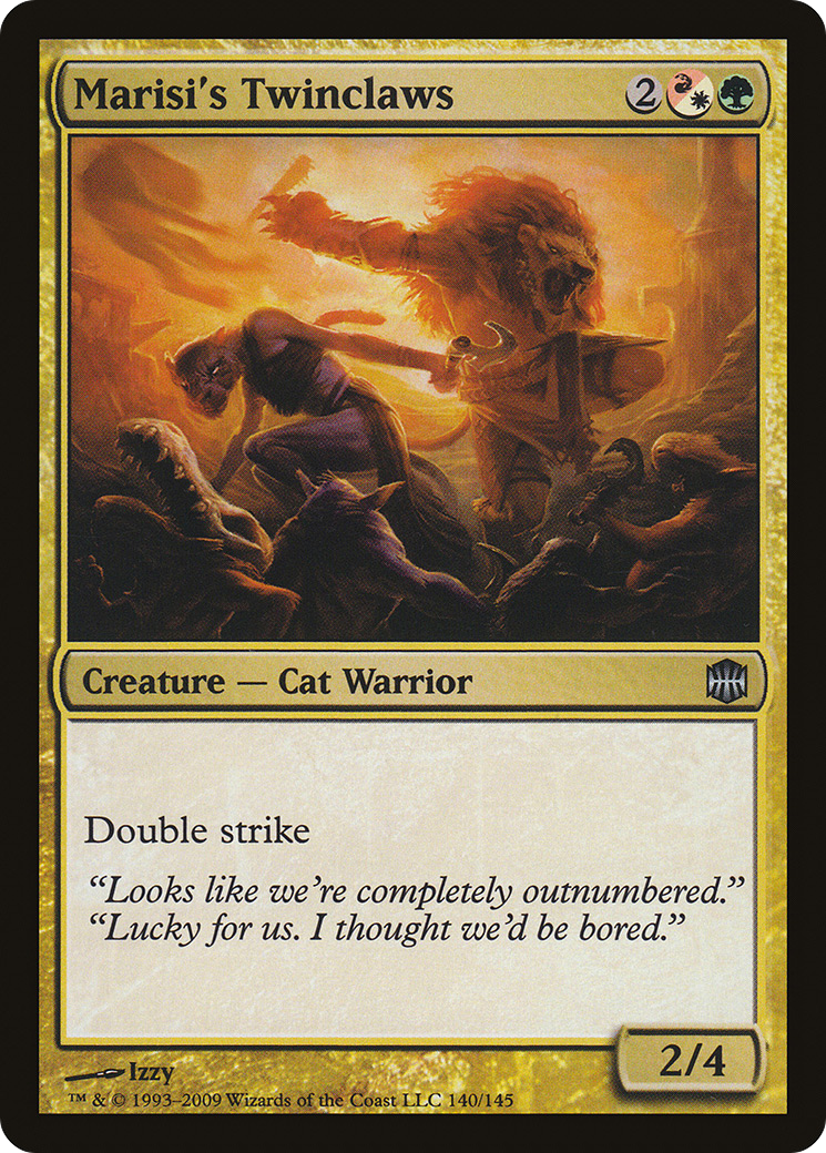 Image of Marisi's Twinclaws [Alara Reborn]