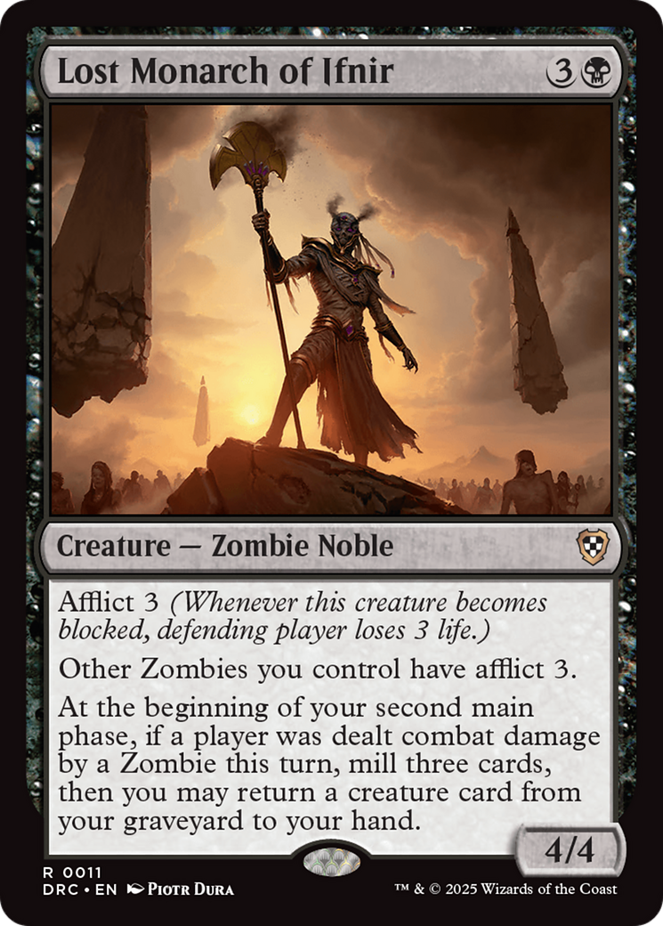 Image of Lost Monarch of Ifnir [Aetherdrift Commander]