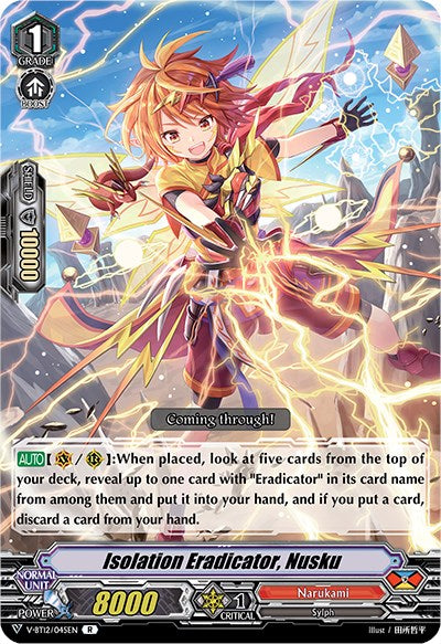 Isolation Eradicator, Nusku (V-BT12/045EN) [Divine Lightning Radiance]