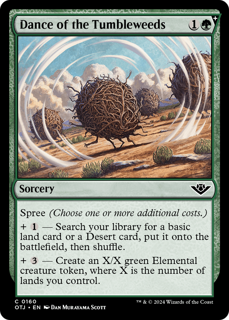 Image of Dance of the Tumbleweeds [Outlaws of Thunder Junction]