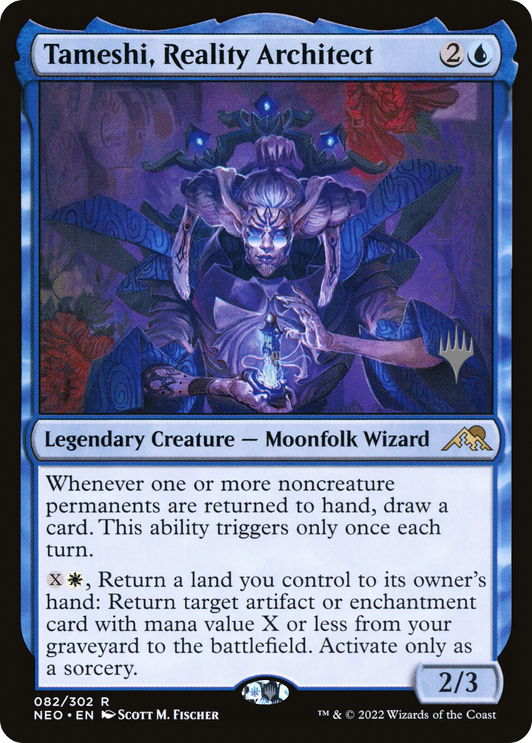 Image of Tameshi, Reality Architect (Promo Pack) [Kamigawa: Neon Dynasty Promos]