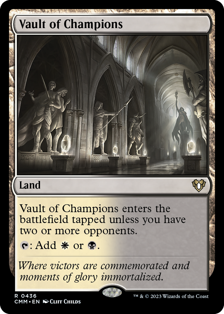 Image of Vault of Champions [Commander Masters]