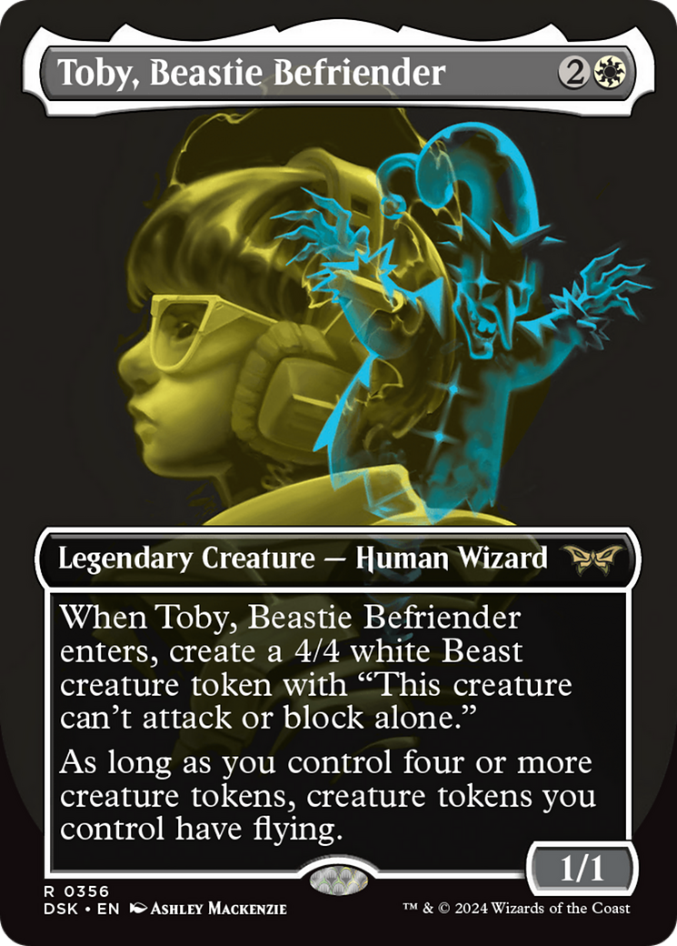 Image of Toby, Beastie Befriender (Showcase) [Duskmourn: House of Horror]