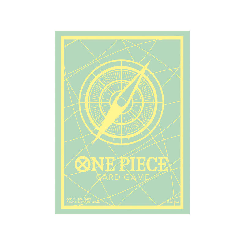 Image of Bandai: 70ct Card Sleeves - One Piece Card Game - Card Sleeves Set 9 - Mint Green and Lemon