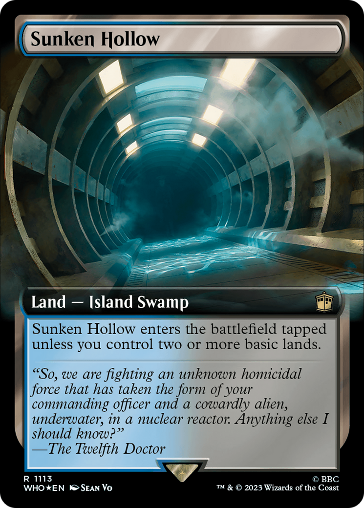 Image of Sunken Hollow (Extended Art) (Surge Foil) [Doctor Who]