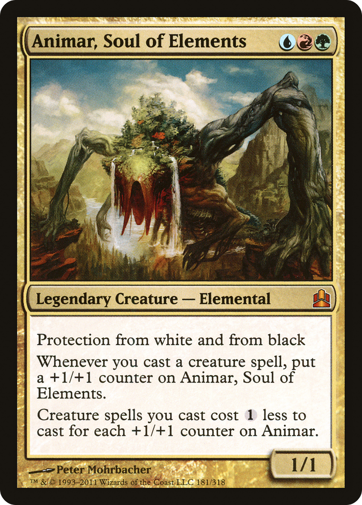 Image of Animar, Soul of Elements [Commander 2011]