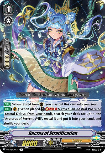 Image of Becrux of Stratification (V-BT12/041EN) [Divine Lightning Radiance]