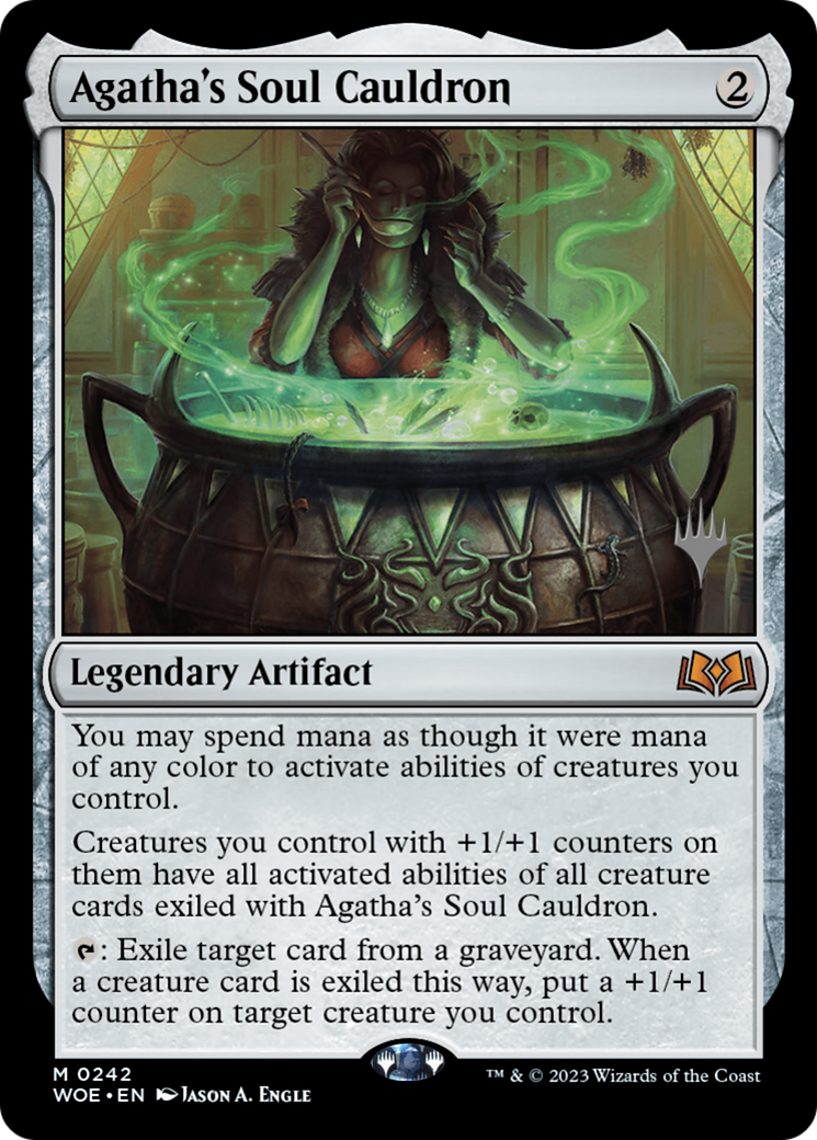 Image of Agatha's Soul Cauldron (Promo Pack) [Wilds of Eldraine Promos]
