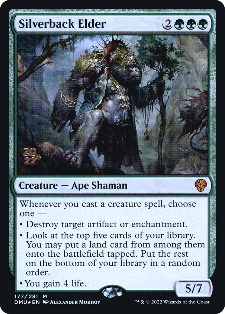 Image of Silverback Elder [Dominaria United Prerelease Promos]