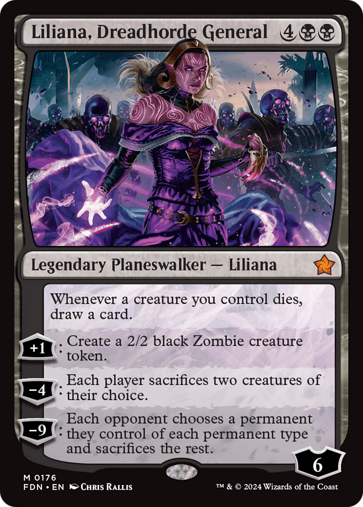 Image of Liliana, Dreadhorde General [Foundations]
