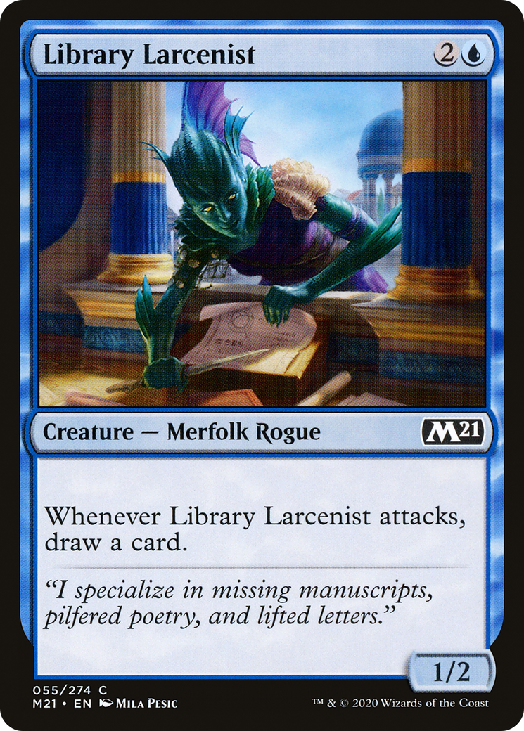 Image of Library Larcenist [Core Set 2021]