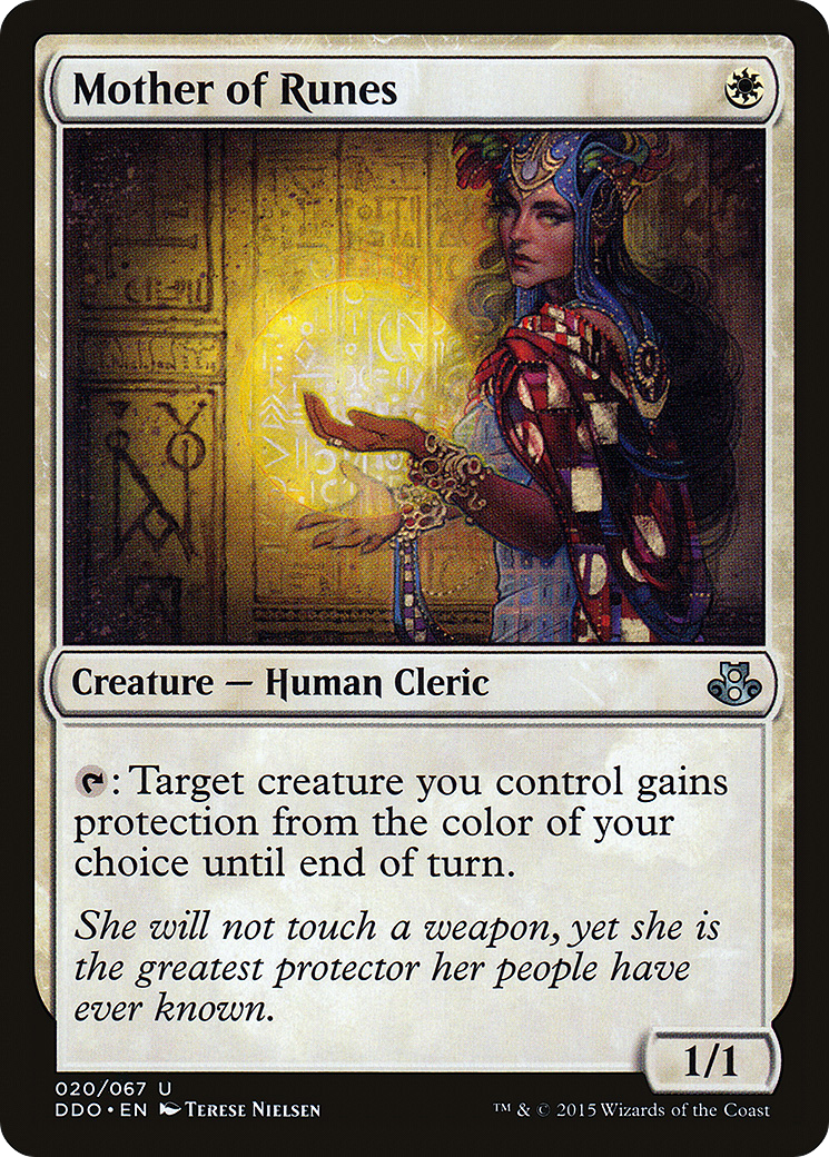 Image of Mother of Runes [Duel Decks: Elspeth vs. Kiora]