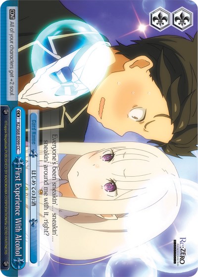 Image of First Experience With Alcohol (RZ/S68-E099 CC) [Re:ZERO Memory Snow]