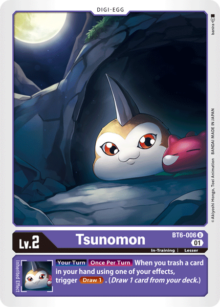 Image of Tsunomon [BT6-006] [Double Diamond]