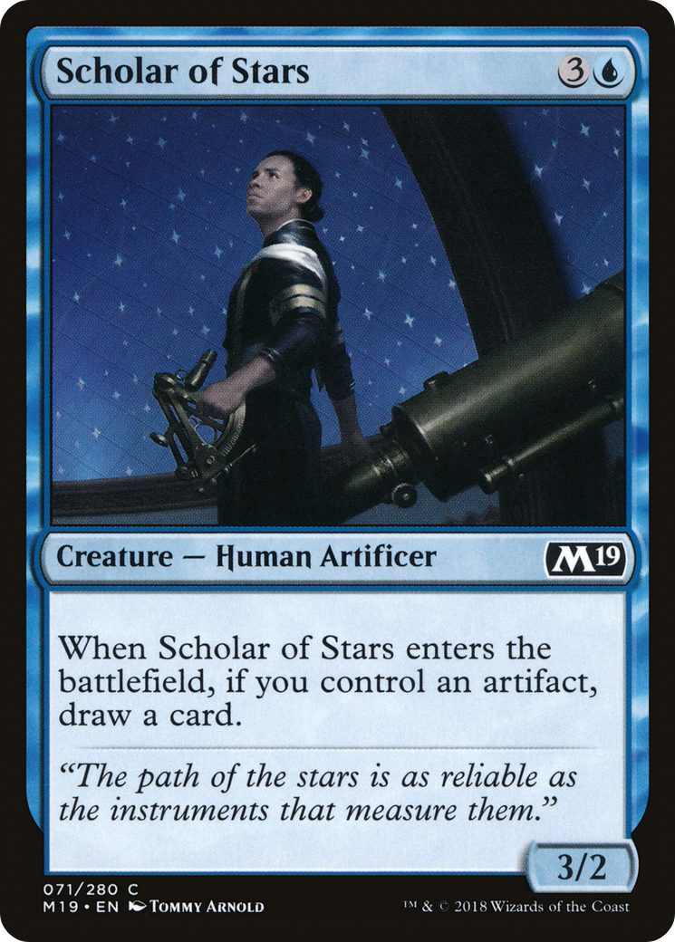Image of Scholar of Stars [Core Set 2019]