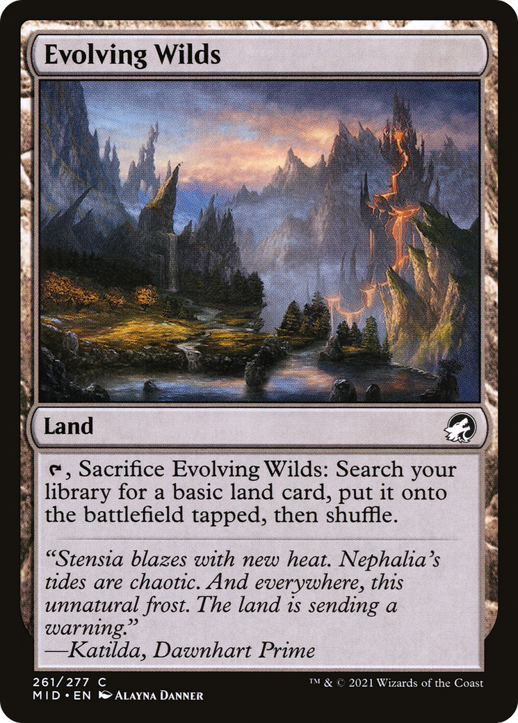 Image of Evolving Wilds [Innistrad: Midnight Hunt]