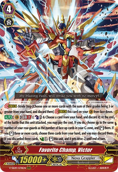 Image of Favorite Champ, Victor (V-SS09/078EN) [Revival Selection]