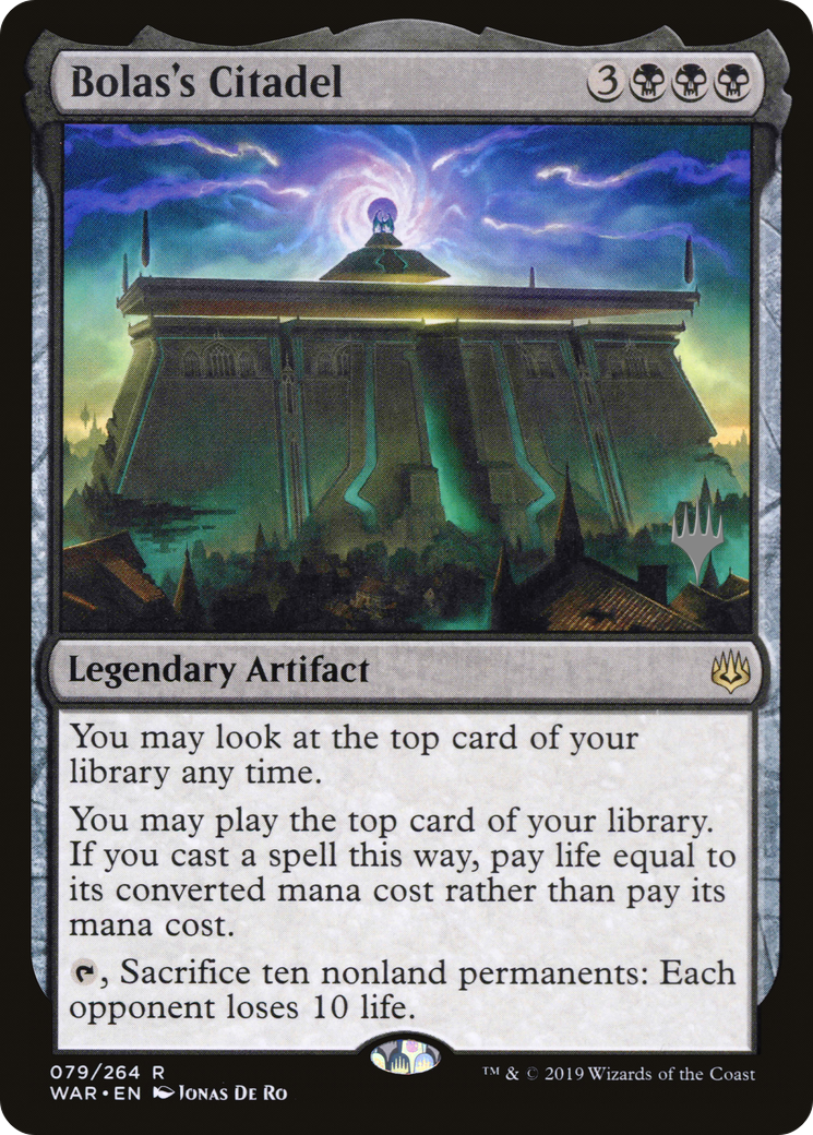 Image of Bolas's Citadel (Promo Pack) [War of the Spark Promos]