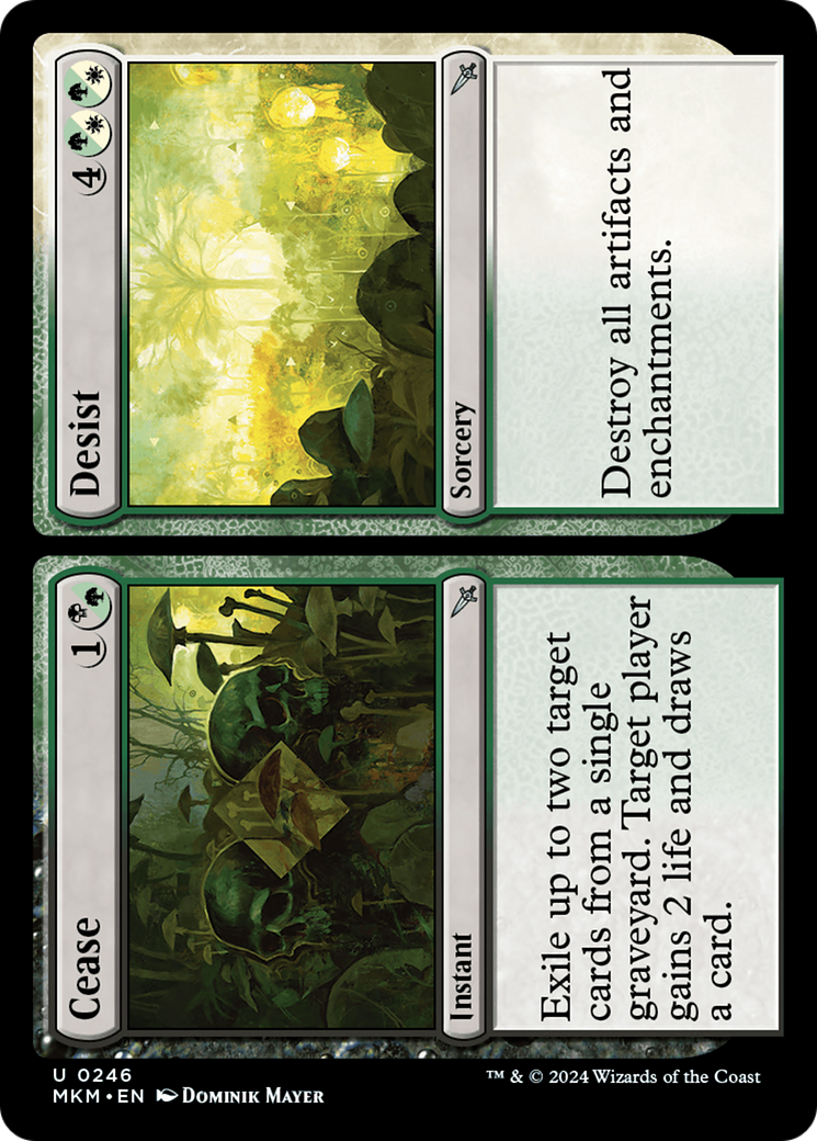 Image of Cease // Desist [Murders at Karlov Manor]