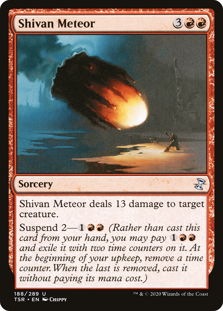 Image of Shivan Meteor [Time Spiral Remastered]