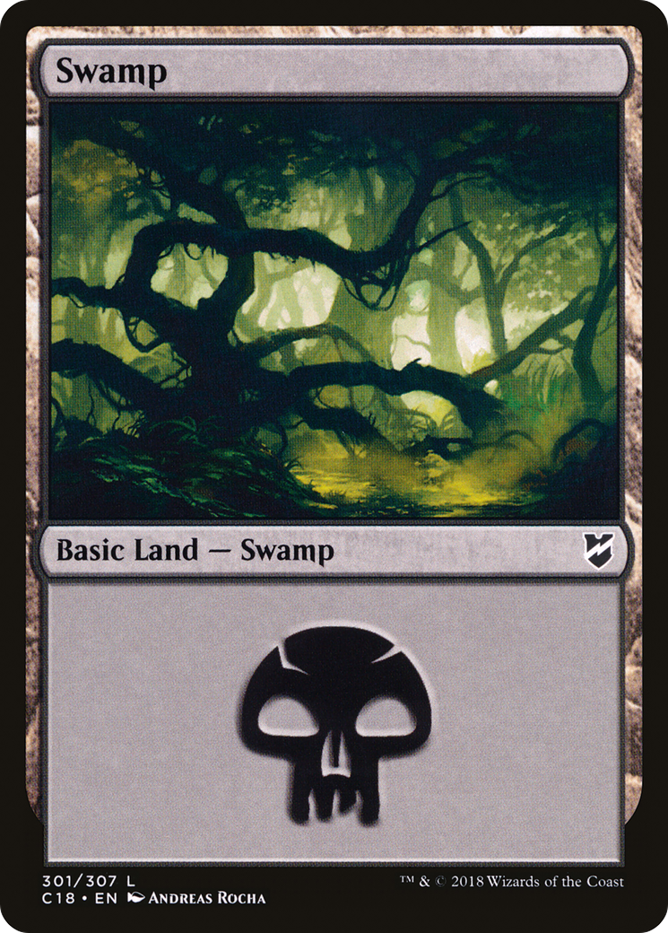 Image of Swamp (301) [Commander 2018]
