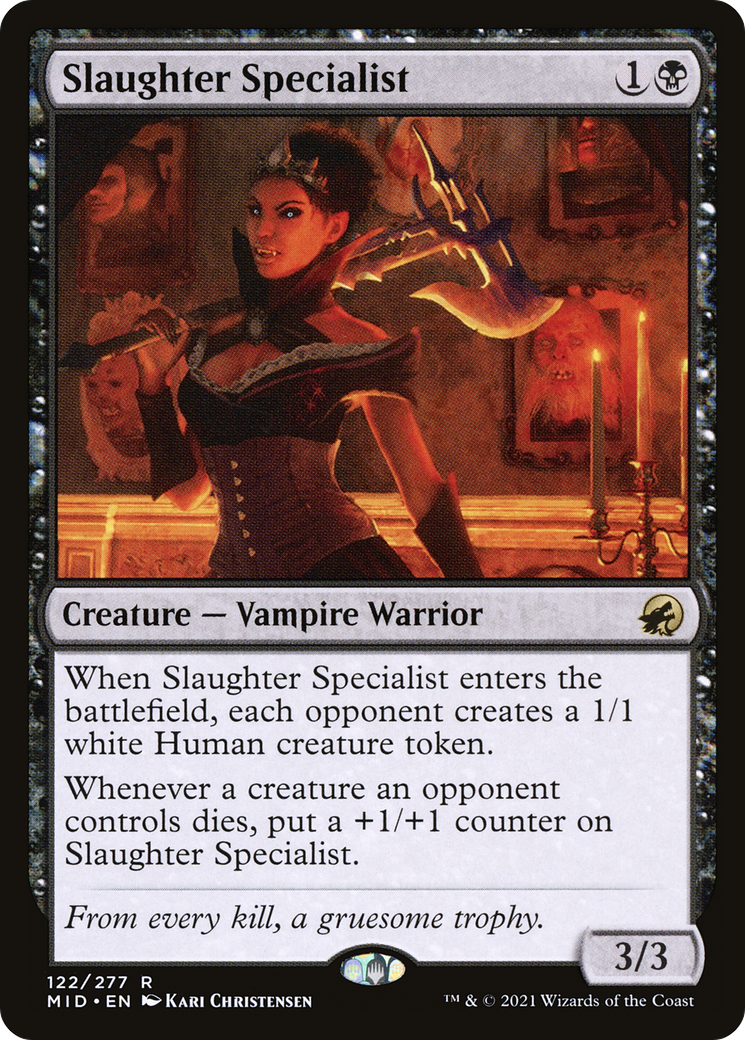 Image of Slaughter Specialist [Innistrad: Midnight Hunt]