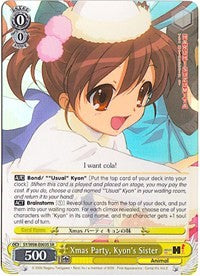 Image of Xmas Party, Kyon's Sister (SY/W08-E003S SR) [The Melancholy of Haruhi Suzumiya]