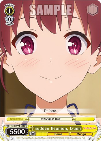 Image of Sudden Reunion, Izumi [Saekano How to Raise a Boring Girlfriend. flat]