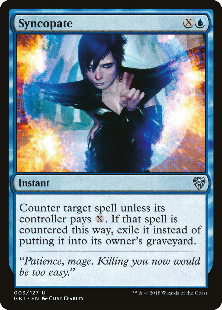 Image of Syncopate [Guilds of Ravnica Guild Kit]