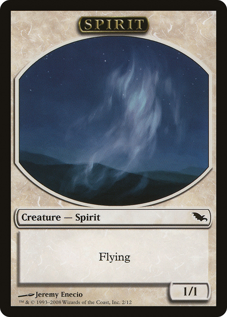 Image of Spirit Token [Shadowmoor Tokens]
