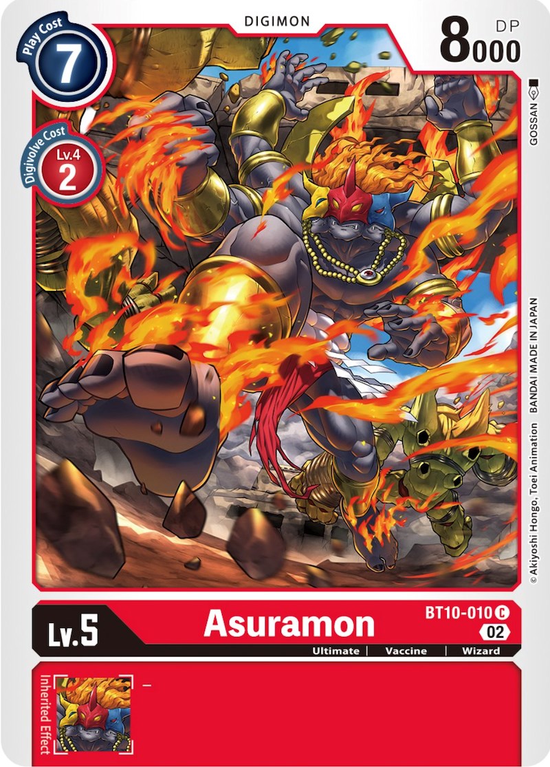 Image of Asuramon [BT10-010] [Xros Encounter]