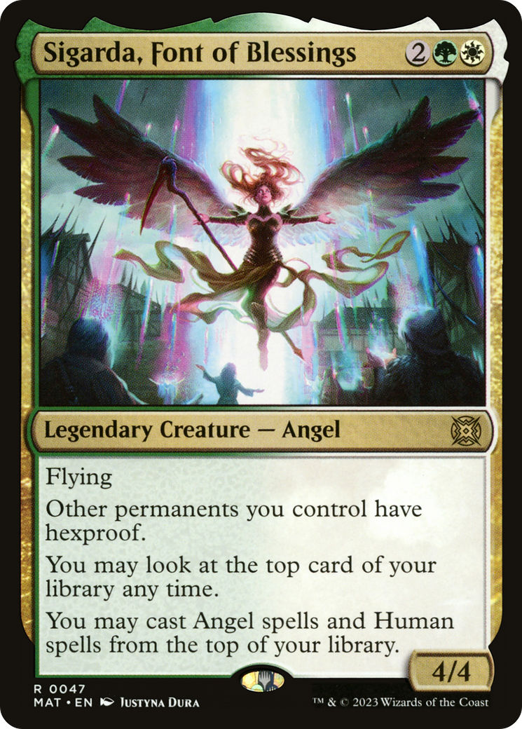 Image of Sigarda, Font of Blessings [March of the Machine: The Aftermath]