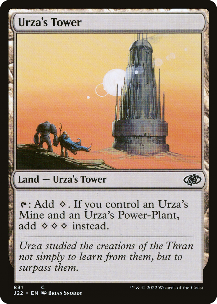 Image of Urza's Tower [Jumpstart 2022]