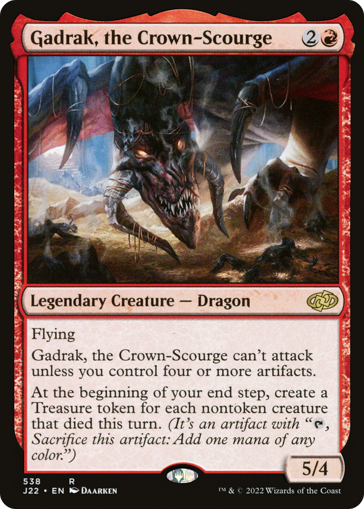 Image of Gadrak, the Crown-Scourge [Jumpstart 2022]