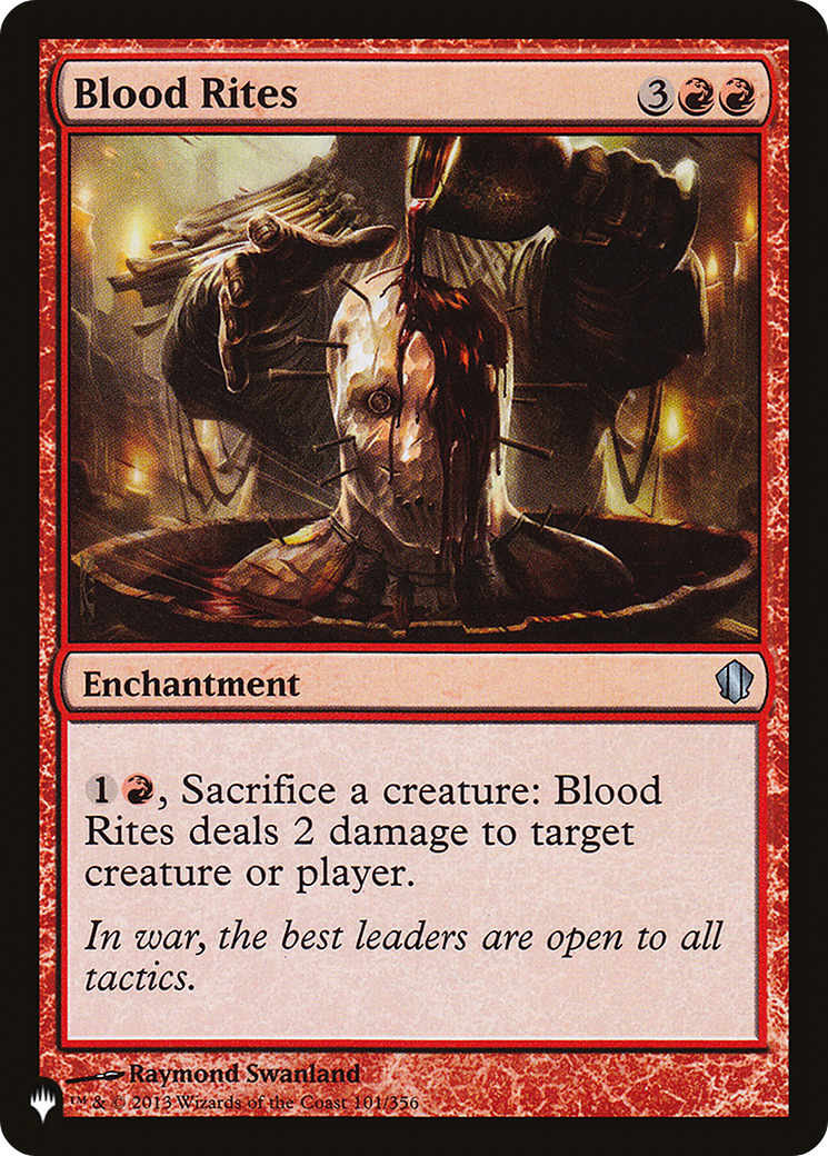 Image of Blood Rites [The List]