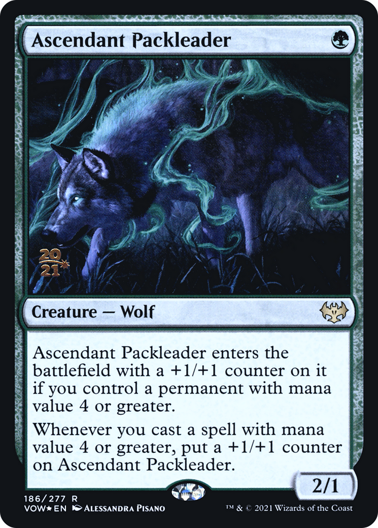 Image of Ascendant Packleader [Innistrad: Crimson Vow Prerelease Promos]