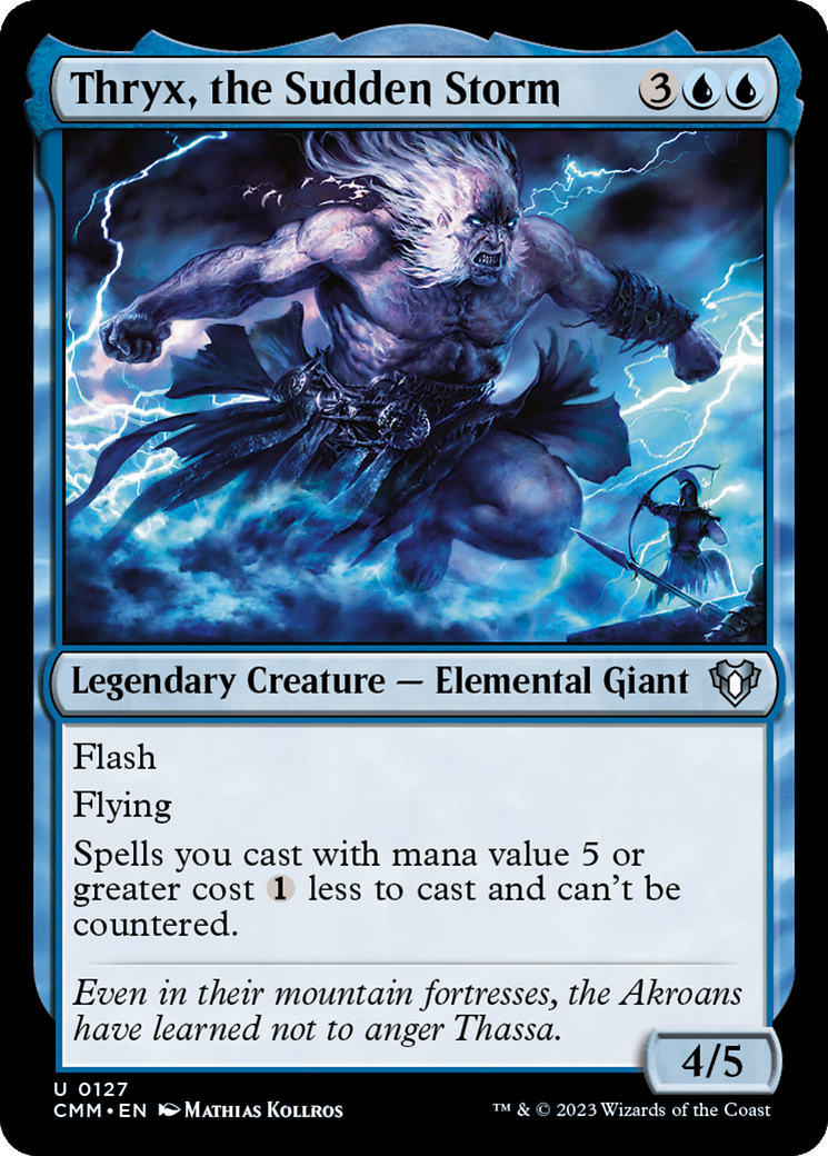 Image of Thryx, the Sudden Storm [Commander Masters]