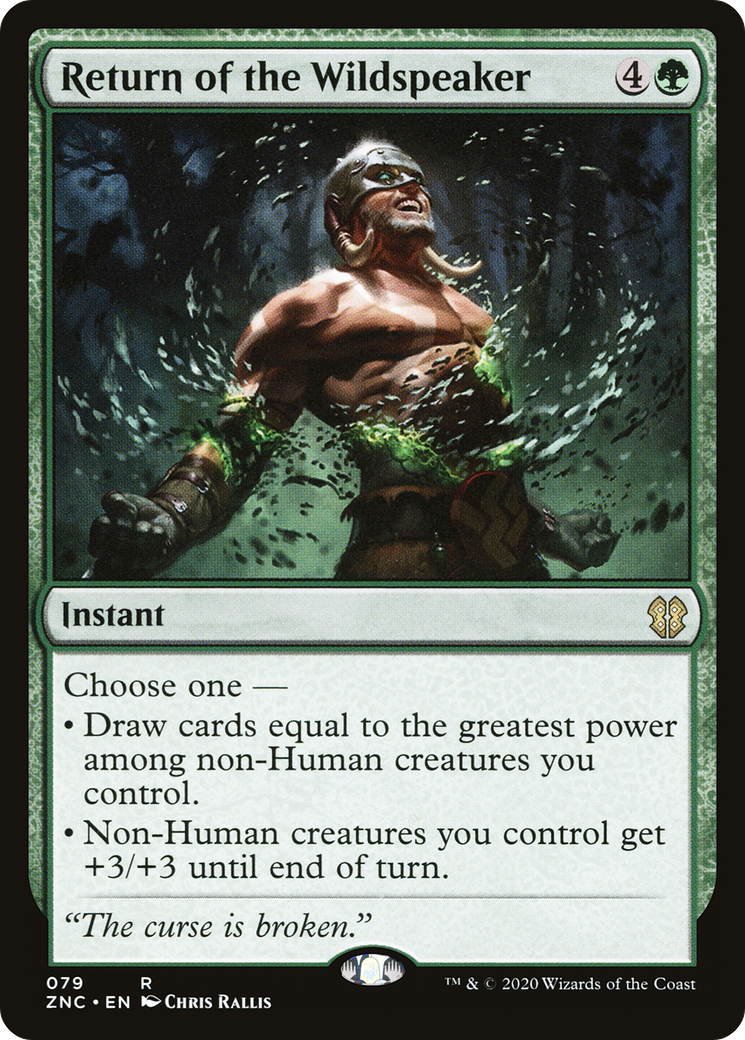 Image of Return of the Wildspeaker [Zendikar Rising Commander]