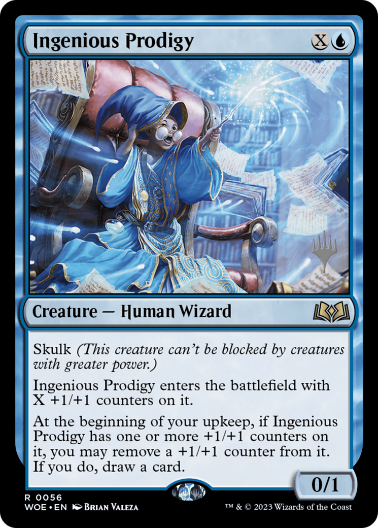 Image of Ingenious Prodigy (Promo Pack) [Wilds of Eldraine Promos]