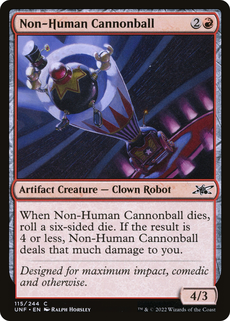 Image of Non-Human Cannonball [Unfinity]