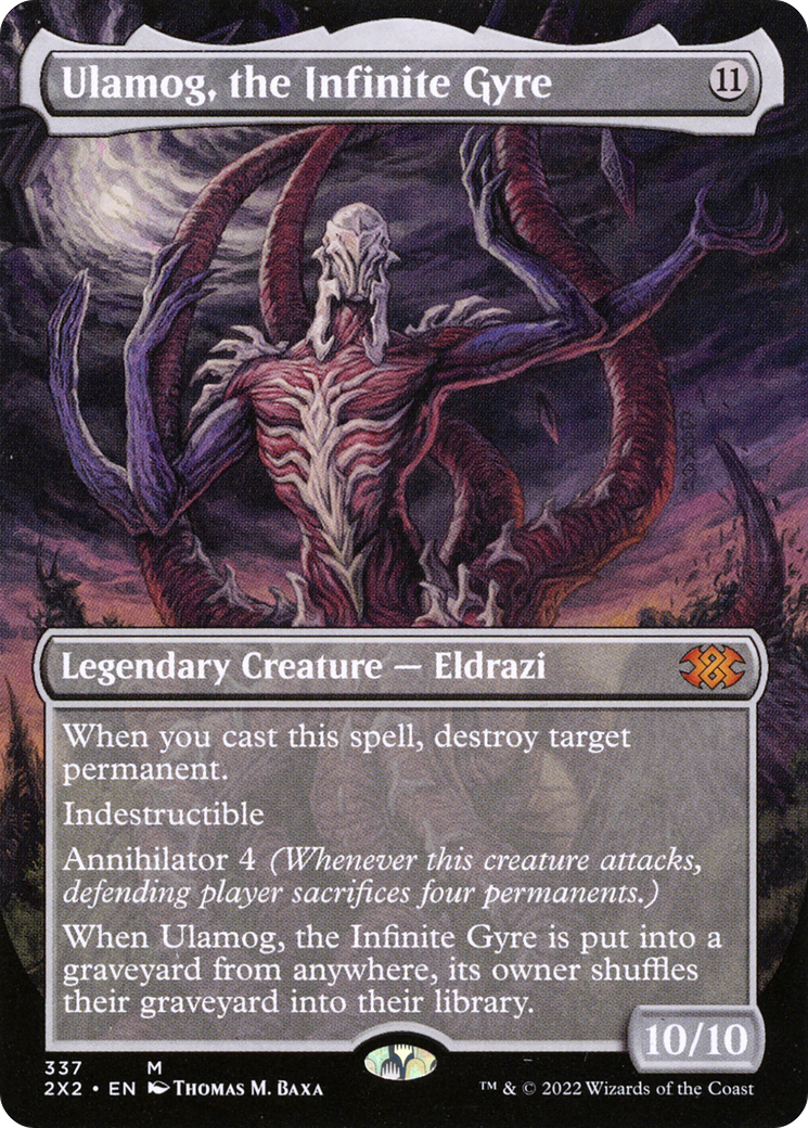 Image of Ulamog, the Infinite Gyre (Borderless Alternate Art) [Double Masters 2022]