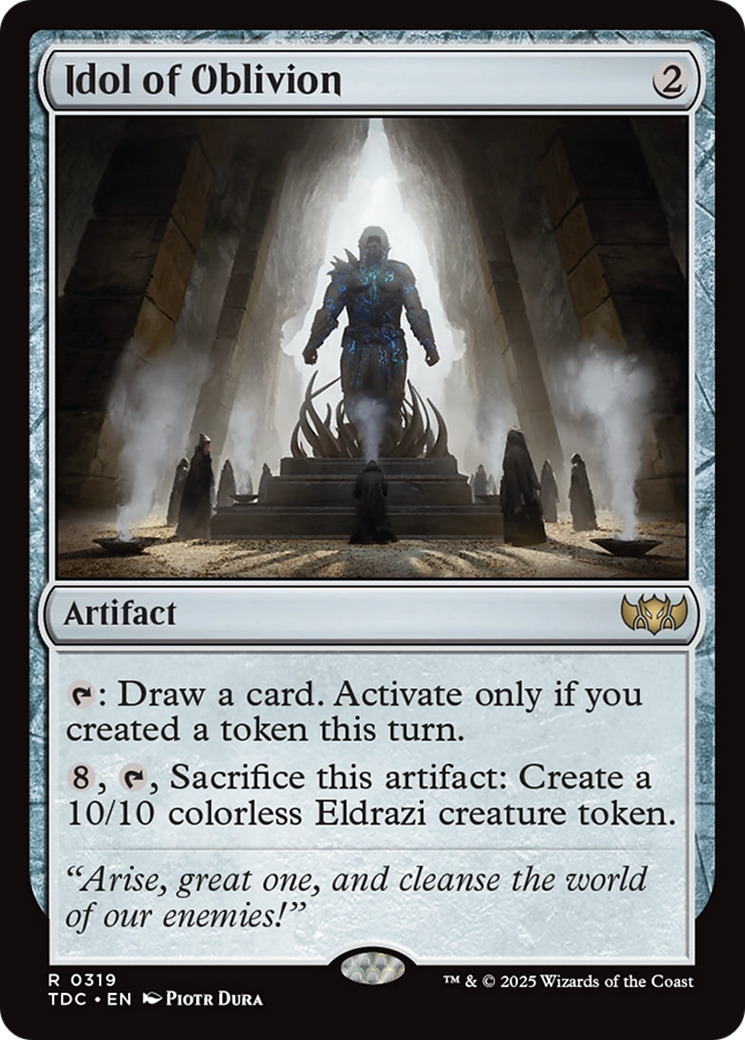 Image of Idol of Oblivion [Tarkir: Dragonstorm Commander]