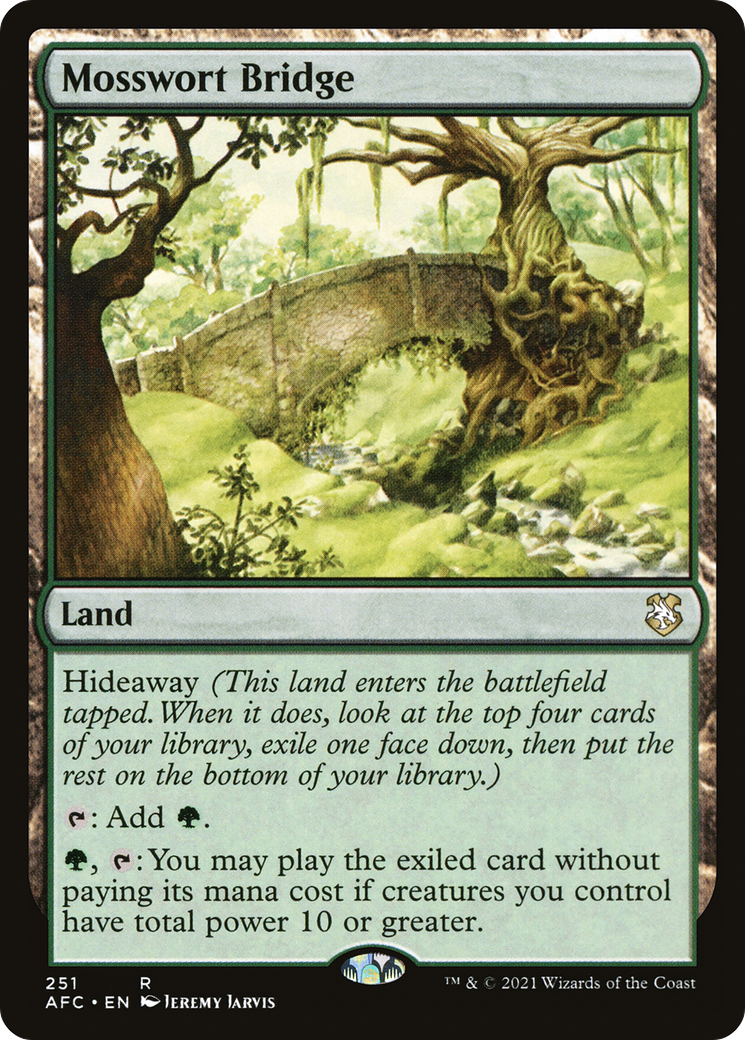 Image of Mosswort Bridge [Dungeons & Dragons: Adventures in the Forgotten Realms Commander]