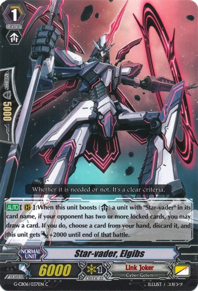 Image of Star-vader, Elgibs (G-CB06/037EN) [Rondeau of Chaos and Salvation]
