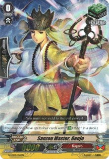 Image of Sanzou Master, Genjo (RRR) (G-LD02/016EN) [G-Legend Deck Vol.2: The Overlord Blaze]