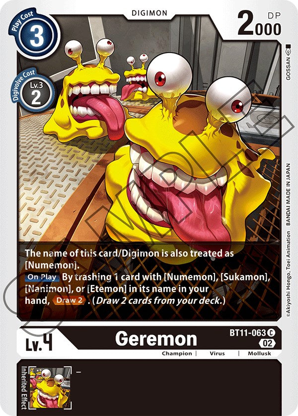 Image of Geremon [BT11-063] [Dimensional Phase]