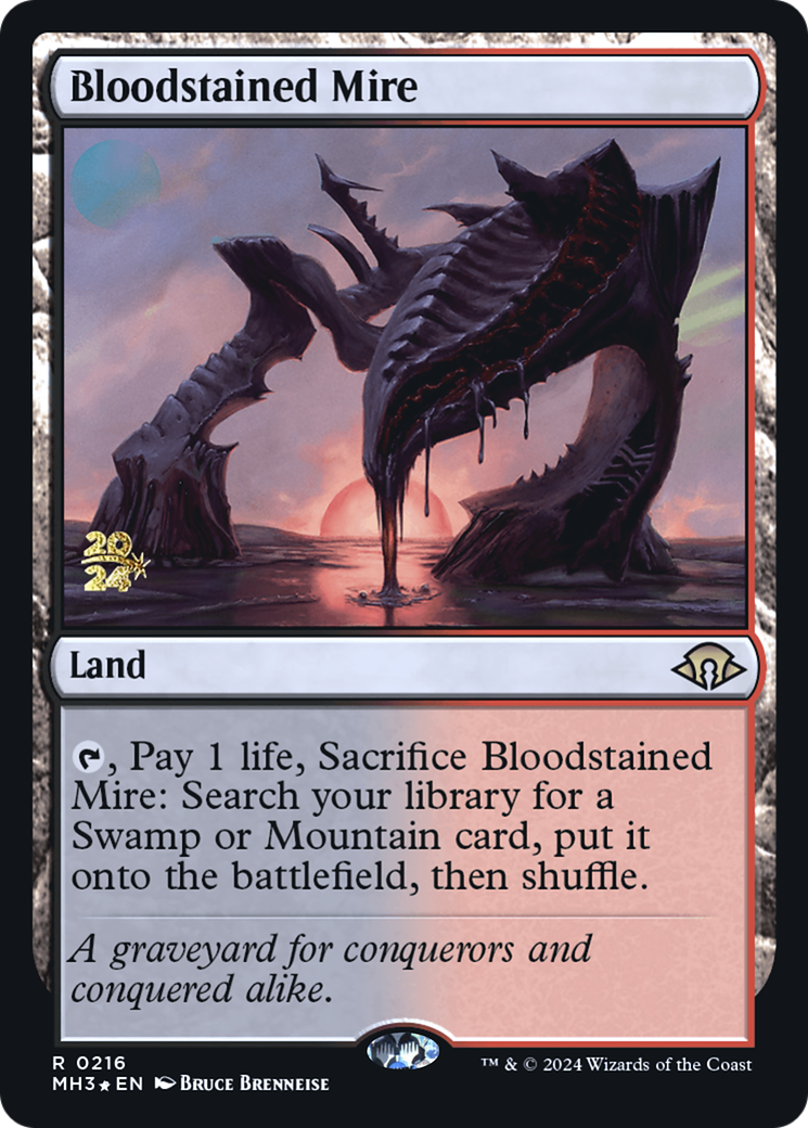 Image of Bloodstained Mire [Modern Horizons 3 Prerelease Promos]