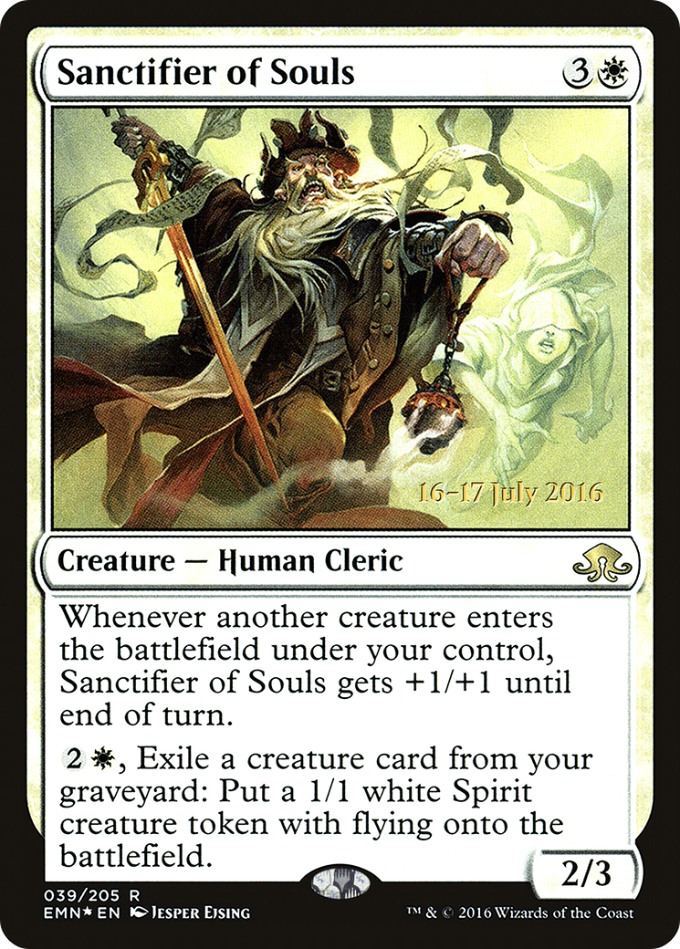 Image of Sanctifier of Souls [Eldritch Moon Prerelease Promos]