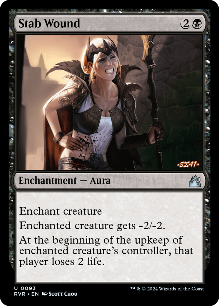 Image of Stab Wound [Ravnica Remastered]